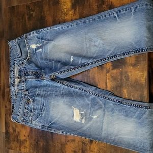 American Eagle Low Rise Boot Jeans
